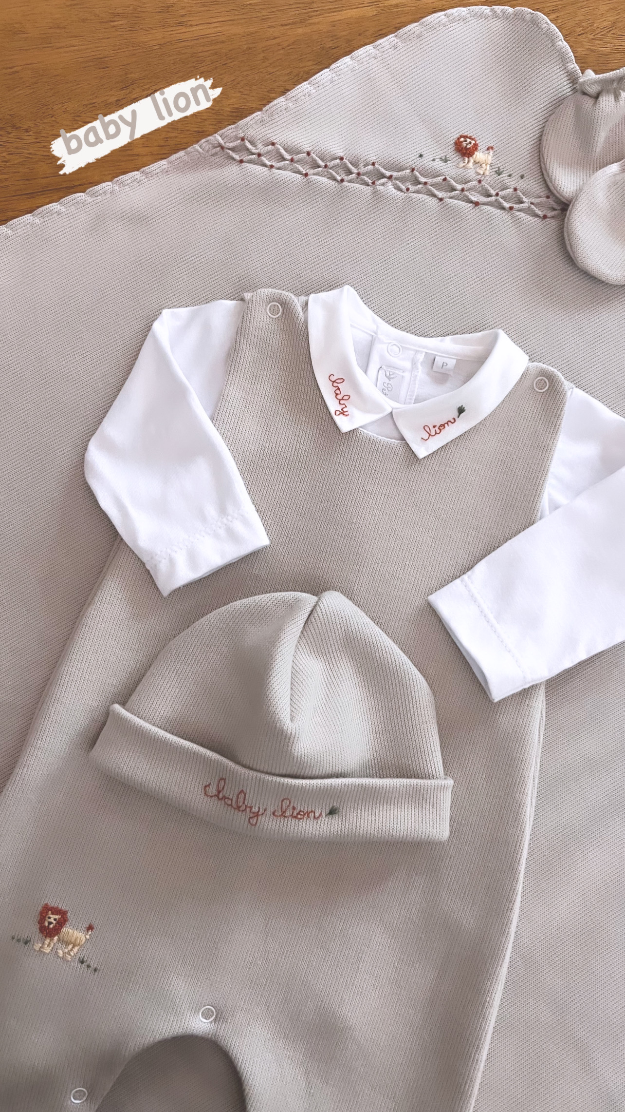 2 - 2.14.5 - Salopette Baby Lion