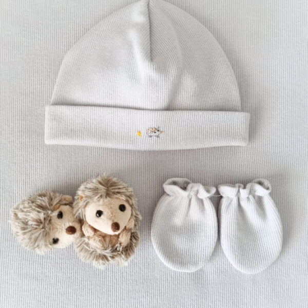 Kit Gorro + Luvas Ouricinho